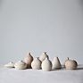 Ceramic Retro Handmade Stoneware Floral Home Decoration Handicraft Ornaments Flower Vase