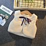 Children Baby Fur Jackets Kids Autumn Warm Solid Soft Waistcoat Princess Clothes Outerwear Toddler Girl Vest