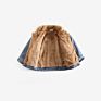Children's Autumn/ Boys' Fleeced Denim Coat