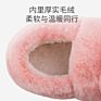 Children's Cotton Slippers Interior Home Cotton Shoes Children's Heel Non-Slip Boys and Girls Baby Slippers Autumn And
