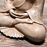 Chinese Style Robes of Sakyamuni Sitting Statue of Buddha Statue Resin Crafts Home Decoration Ornaments