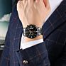 Chronograph Relojes Military Style Watches Led Men Japan Movt Quartz Watch Stainless Steel Black Quartz Watch