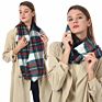 Chunky Infinity Desgin Scarves Mixed Color Scarves for Women