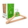 Clothes Wood Hanger for Display Able to Personalized Logo Wooden Hangers