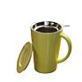 Ceramic Tea Cup With Stainless Steel Tea Infuser