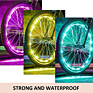 Colorful Led Spoke Light Waterproof Bike Wheel Light with String Light
