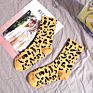 Colorful Leopard Print Cotton Socks