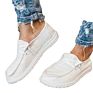 Comfortable Ladies Casual Sneakers Flat Lazy Canvas Shoes Jazz Boat Shoes