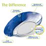 Comfortable Polyester+Spandex U Shape Memory Foam Pillow Adults Travel Neck Pillow