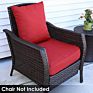 Comfortable Square Chair Sponge Outdoor Removable Waterproof Chair Cushion Seat Pads