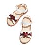 Contrasting Color Heart Design Little Girls Shoes Kids Girl Princess Shoes Sandal Kids