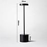 Cordless Table Lamp Rechargeable Led Desk Lamp for Restaurants Bars Bedroom Bedside Lamp