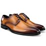 Cow Leather Black Brown Tan Handmade Dress Shoes with Leather Derby Shoes