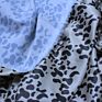 Cow Print Satin Fabric 100% Polyester for Sleepwear Dresses
