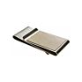 Creative Design Double Sides Stainless Steel Card Holder Wood Money Clip