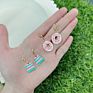 Creative Funny Cake Cartoon Earrings Cupcake Jewelry Set Cute Women Girls