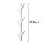 Creative Tree Branch Design Coat Rack Wall Mounted Hat Hanger, 6 Branches