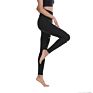 Cross-Border European and American Hollow Yoga Pants, Hole Tight Elastic Fitness Distressed Leggings