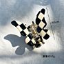 Cross-Border French Irregular Acetate Hair Claw Clip Black and White Board Checkered Large Shark Hair Clip for Women