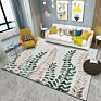 Crystal Pile 3D Printed Carpet anti Slip 100% Polyester Carpet for Living Room Bedroom Floor Mat