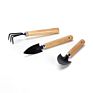 Cultivators Garden Indoor Gardening Hand Tools Set with Trowel Cultivator Rake