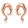 Customised Stainless Steel Twist Hooks Pvd Plating Ear Hanger Weights Ear Piercing Tunnels Stretcher