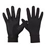 Customize Touchscreen Water Resistant Silicone Gel Palm Fleece Lining Warm Cycling Running Gloves