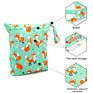 Customized Diaper Wet Bags Waterproof Printed Diaper Bag Baby Wet Dry Bag with Double Pocket