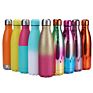 Customized Drinking Equipped Insulated Double Wall Stainless Steel Metal Cola Shape Sport Water Bottles With