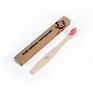 Customized Eco Biodegradable Baby Tooth Brush Natural Soft Baby Kids Bamboo Toothbrush 4 Pack