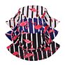 Customized Embroidered Canvas Boys Wide Brim Flamingo Full Print Bucket Hat