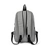 Customized Korean Style Personalized Usb Charging Hidden Compartment Smart Black Laptop Backpack With