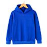 Customized Logo Kids Hoodies Boys Girls Solid Color Children's Crew Neck Pullover Girls Hoodies & Sweatshirts Boutique