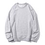 Customized Logo Men Heavy Organic 100% Cotton Sweatshirt Crew Neck Heavy French Terry Golf Sweatshirt 280 Gsm Sweatshirt