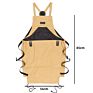Customized Man Women Waterproof Veggies Fruits Harvest Collection Pouch Canvas Gardening Apron