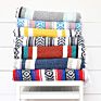 Customized Portable Jacquard Knitted Acrylic Mexican Yoga Blanket