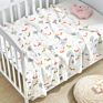 Customized Printing 70% Bamboo 30% Cotton Muslin Baby Swaddle Blanket Newborn Baby Muslin Swaddle