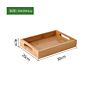 Customized Wooden Tea Food Personalized Serving Tstorage Bamboo Wood Tray