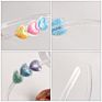 Cute Hairband Clear Star Quicksand Hair Bow Headband Princess Children's Hairband Hair Accessories Baby Girl Hair Hoop