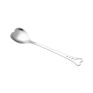 Cute Heart Design Dessert Ice Cream Spoon Stainless Steel All-Purpose Spoons