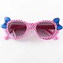 Cute Kids Sunglasses Lovely Bows Cat Frame Girls Sun Glasses