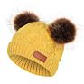 Cute Pompom Knitted Baby Beanie Hats Pom for Children