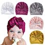 Cute Reusable Head Wrap Turban Headbands Turbans Hats for Baby Girls
