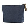 Cute Soft Cosmetic Bag Canvas Makeup Bag Pouch Purse Handbag Organizer with Zipper