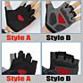 Cycling Anti-Slip Anti-Sweat Men Women Half Finger Gloves Breathable Anti-Shock Sports Gloves Bike Bicycle Glove