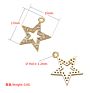 Chic CZ Micro pave Star Charm Pendants