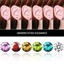 Dainty Cubic Zirconia Rhinestone Colored Stone Micro Multicolor Stud Earrings