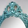 Decorative Mirror Wall Mounted and Desktop Cosmetic Mirror Square Antique Gold Mirror