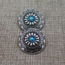 Decorative Turquoise Conchos for Leather and Wallet