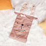 Deer Door 3 Pockets Kids Decorations Hanging Wall Mounted Storage Bag for Home Nursery Decor
